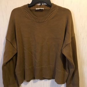 Everlane Soft Cotton Square Crew Sweater